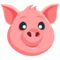 Pig Face emoji on Messenger